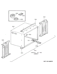 06 - Section6 parts for Ge Air Conditioner KCM12DAX1 from AppliancePartsPros.com