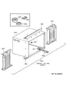 03 - Section3 parts for Ge Air Conditioner KCM12DBX1 from AppliancePartsPros.com