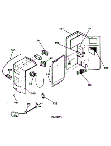 02 - Section2 parts for Ge Air Conditioner KED12AAV1 from AppliancePartsPros.com