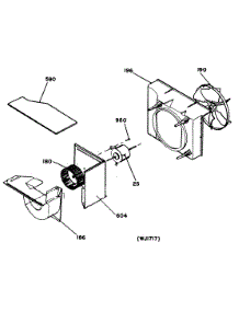 03 - Section3 parts for Ge Air Conditioner KED12AAV1 from AppliancePartsPros.com