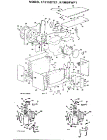03 - Section3 parts for Ge Air Conditioner KF908FWP1 from AppliancePartsPros.com