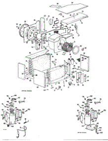 03 - Section3 parts for Ge Air Conditioner KF912ASW1 from AppliancePartsPros.com