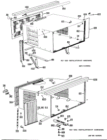 02 - Section2 parts for Ge Air Conditioner KF913WSD1 from AppliancePartsPros.com