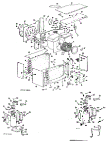02 - Section2 parts for Ge Air Conditioner KFN13DSW1 from AppliancePartsPros.com
