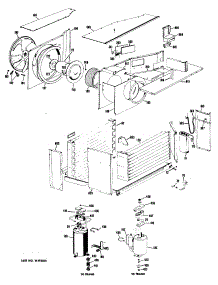 02 - Section2 parts for Ge Air Conditioner KL521DMG1 from AppliancePartsPros.com
