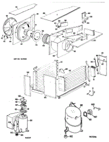 03 - Section3 parts for Ge Air Conditioner KL524DMH2 from AppliancePartsPros.com