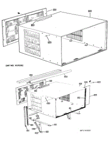 02 - Section2 parts for Ge Air Conditioner KLN18DAG2 from AppliancePartsPros.com