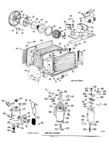 02 - Section2 parts for Ge Air Conditioner KQ806FS4A from AppliancePartsPros.com