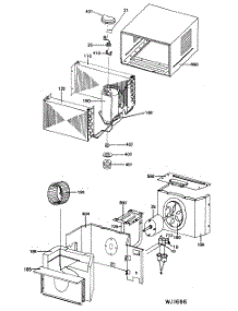 03 - Section3 parts for Ge Air Conditioner KSL06LAM1 from AppliancePartsPros.com