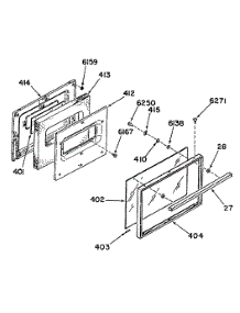 03 - Section3 parts for Ge Range L2B135GEL0 from AppliancePartsPros.com