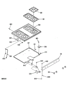 02 - Section2 parts for Ge Range L2B335GEL0 from AppliancePartsPros.com