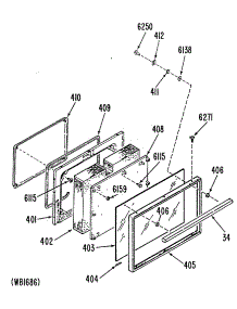 03 - Section3 parts for Ge Range L2B335GEL0 from AppliancePartsPros.com
