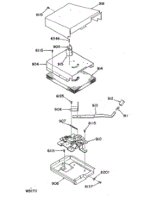 07 - Section7 parts for Ge Range L2B350GEL0 from AppliancePartsPros.com
