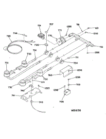 02 - Section2 parts for Ge Cooktop L2U15BEL0 from AppliancePartsPros.com