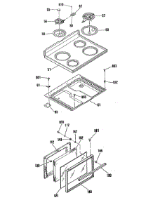 02 - Section2 parts for Ge Range L3B115GL1 from AppliancePartsPros.com