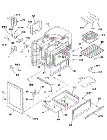 03 - Section3 parts for Ge Range L3B155L0W from AppliancePartsPros.com