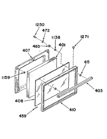 04 - Section4 parts for Ge Range L3B155L0W from AppliancePartsPros.com