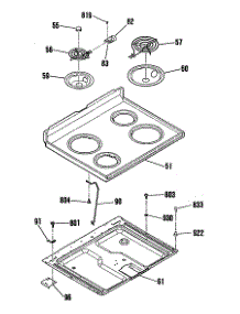 02 - Section2 parts for Ge Range L3B315GL1 from AppliancePartsPros.com