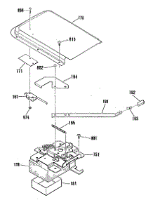 04 - Section4 parts for Ge Range L3B315GL1 from AppliancePartsPros.com