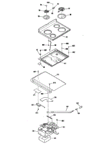 03 - Section3 parts for Ge Range L3B325GL2 from AppliancePartsPros.com