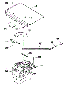 04 - Section4 parts for Ge Range L3B325GL4 from AppliancePartsPros.com
