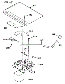 05 - Section5 parts for Ge Range L3B345G0L0 from AppliancePartsPros.com