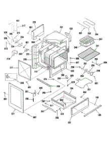 02 - Section2 parts for Ge Range L3B355GL0 from AppliancePartsPros.com