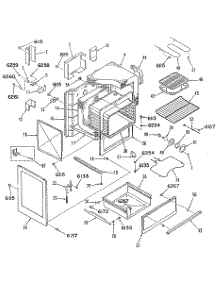 03 - Section3 parts for Ge Range L3B360GL0BG from AppliancePartsPros.com