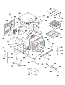 02 - Section2 parts for Ge Oven L3J335GL1 from AppliancePartsPros.com
