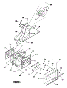 03 - Section3 parts for Ge Range L3S340GL2 from AppliancePartsPros.com
