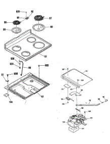 02 - Section2 parts for Ge Range LEB316GT1WH from AppliancePartsPros.com