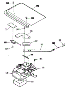 04 - Section4 parts for Ge Range LEB327GS1WW from AppliancePartsPros.com