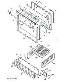 03 - Section3 parts for Ge Range LGB116GPR1 from AppliancePartsPros.com