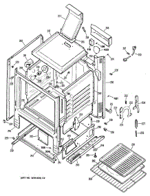 02 - Section2 parts for Ge Range LGB126GER1 from AppliancePartsPros.com