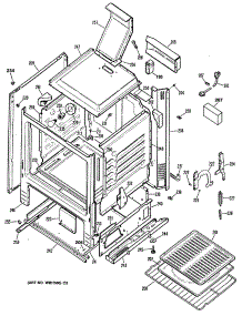 02 - Section2 parts for Ge Range LGB126GET1WH from AppliancePartsPros.com