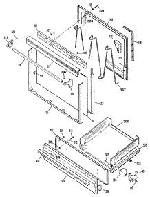 03 - Section3 parts for Ge Range LGB136GER1 from AppliancePartsPros.com