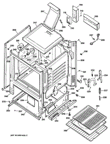 02 - Section2 parts for Ge Range LGB156GES1 from AppliancePartsPros.com