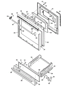 03 - Section3 parts for Ge Range LGB156GES1 from AppliancePartsPros.com