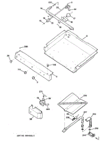03 - Section3 parts for Ge Range LGB156WET1WW from AppliancePartsPros.com