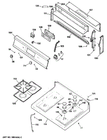 02 - Section2 parts for Ge Range LGB336GET1AD from AppliancePartsPros.com