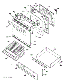 04 - Section4 parts for Ge Range LGB356GET1AD from AppliancePartsPros.com