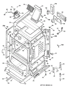 03 - Section3 parts for Ge Range LGB356GET1WH from AppliancePartsPros.com