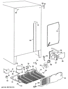 04 - Section4 parts for Ge Refrigerator MRSC20BASAWH from AppliancePartsPros.com