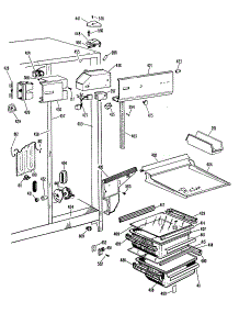 03 - Section3 parts for Ge Refrigerator MRSC22DMB from AppliancePartsPros.com