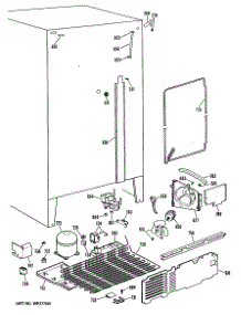 04 - Section4 parts for Ge Refrigerator MRSC22DME from AppliancePartsPros.com