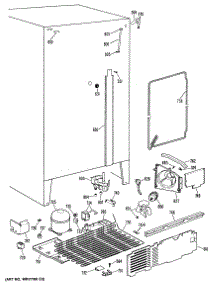 04 - Section4 parts for Ge Refrigerator MRSC22DRAAD from AppliancePartsPros.com