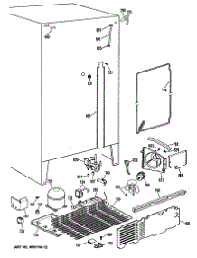 05 - Section5 parts for Ge Refrigerator MSE27HMA from AppliancePartsPros.com