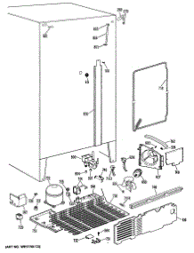 05 - Section5 parts for Ge Refrigerator MSE27HRAWH from AppliancePartsPros.com