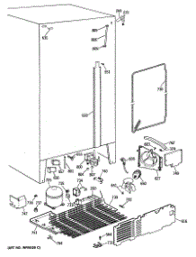 04 - Section4 parts for Ge Refrigerator MSG20GWSCWH from AppliancePartsPros.com