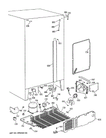 04 - Section4 parts for Ge Refrigerator MSG20GWSMWH from AppliancePartsPros.com
